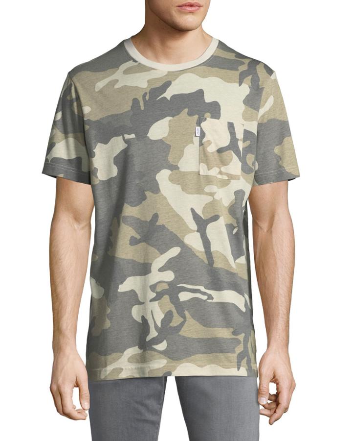 Men's Maxwell Cotton Jersey Camo T-shirt