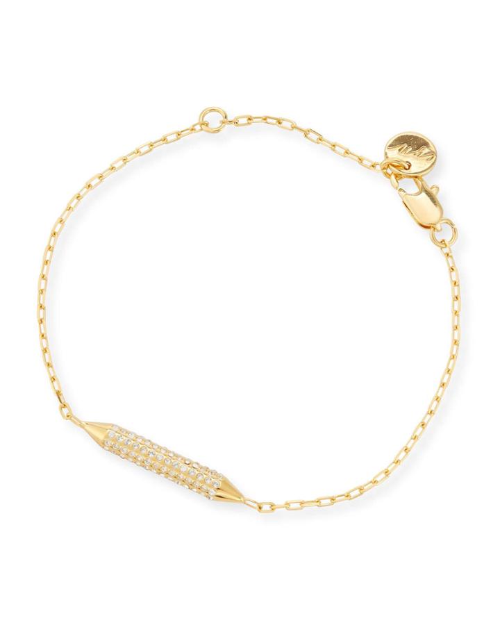 Mio Crystal Bar Station Bracelet