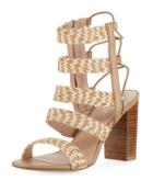 Ella Zigzag Woven Caged