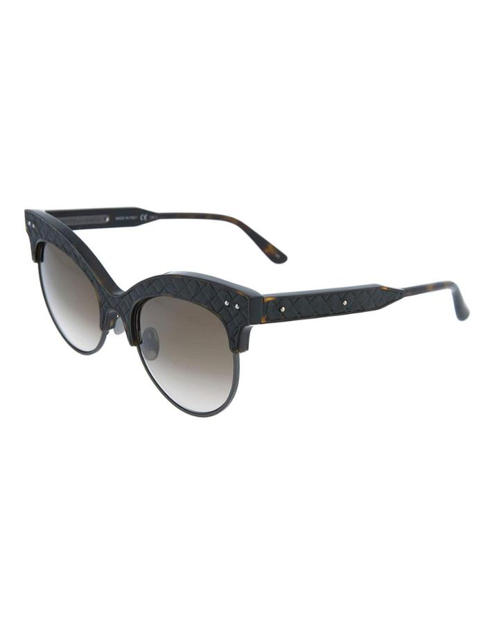 Novelty Acetate/leather Cat-eyed Brow-line