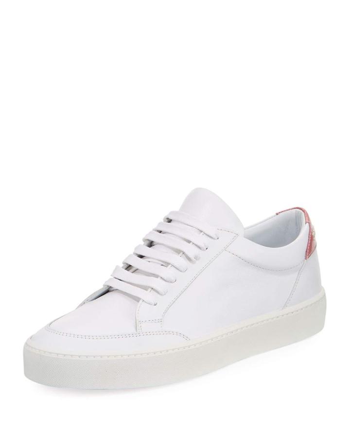 Platform Leather Lace-up