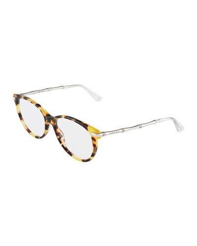 Round Acetate Havana Optical Glasses