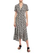 Clarkson Snake-print Midi