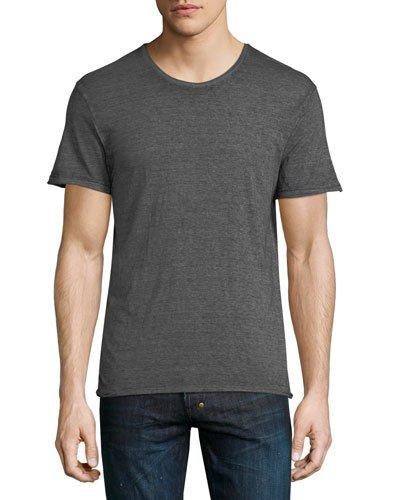 Nathael Heathered Crewneck Tee