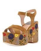 Helissa Embroidered Platform