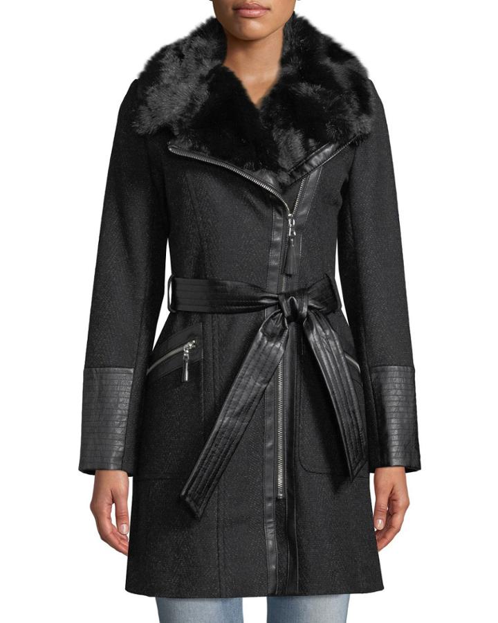 Belted Soft-shell Jacket