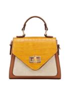 Croc-print Faux Leather