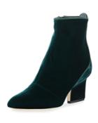 Autumn Velvet Bootie