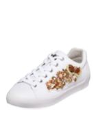 Naoki Sequined Lace-up