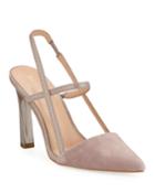 Kathleen Slingback Pointed-toe Pumps