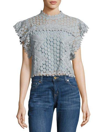 Clayton Lace Crop Top,