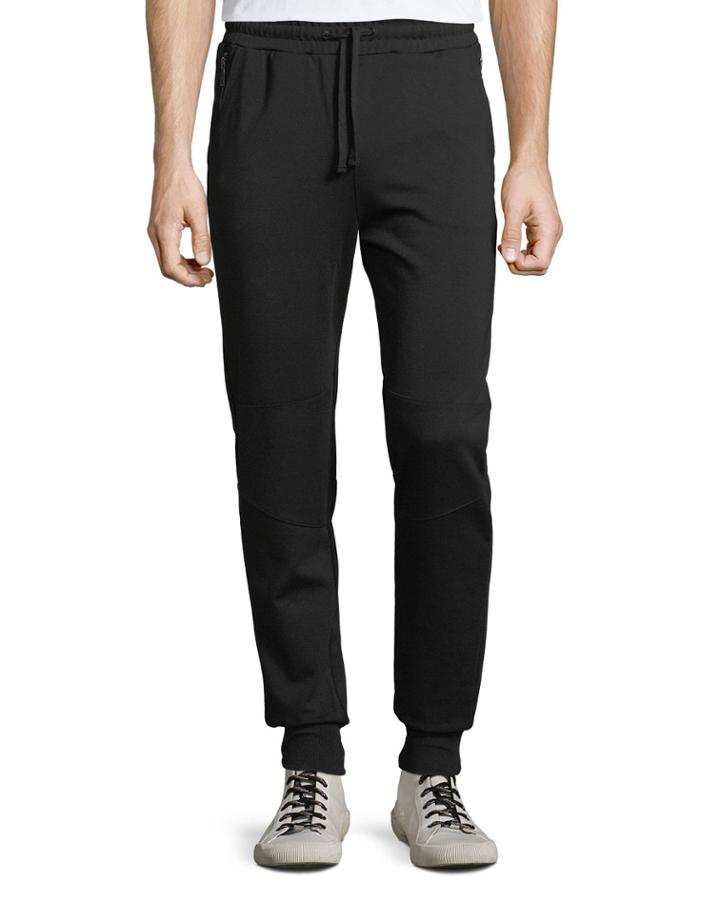 Men's Zip-pocket Jogger Pants
