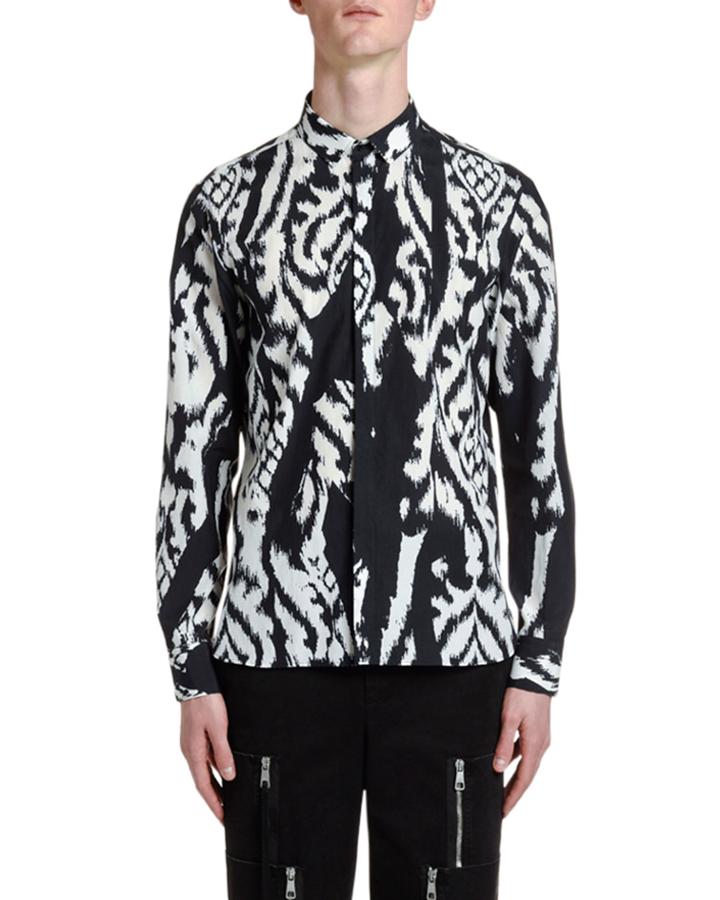 Men's Ikat-pattern