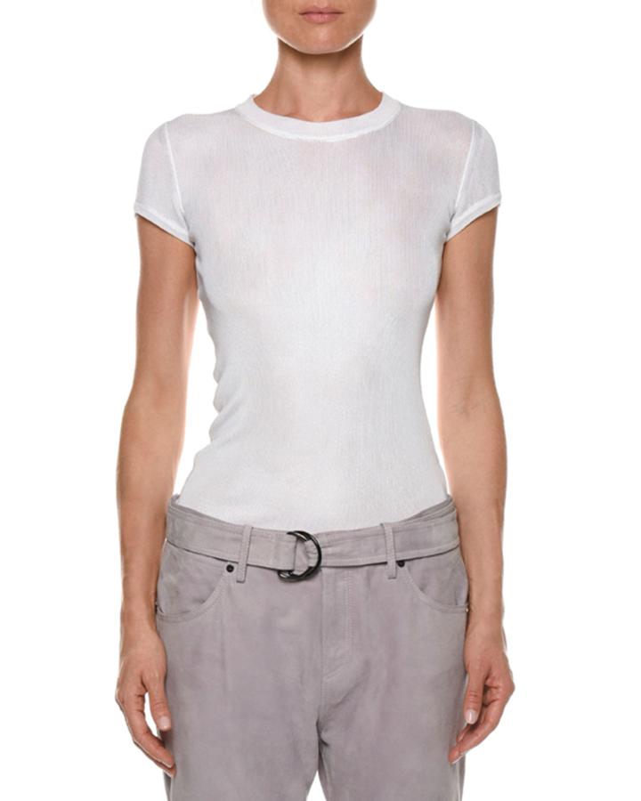 Crewneck Short-sleeve Knit
