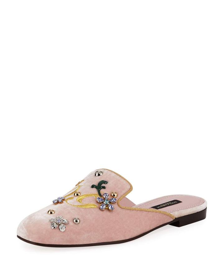 Jackie Flat Velvet