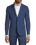 Slim Fit Super 120s Wool Twill Two-button Two-piece