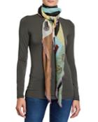 Large Printed Cashmere/silk