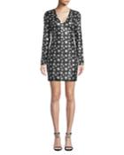 Alicia Long-sleeve Dress W/