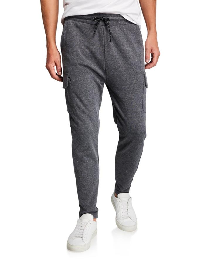 Men's Fleece Cargo Pants