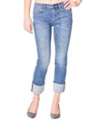 Mid-rise Rolled-cuff