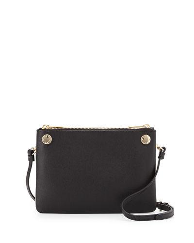 Lilli Mini Colorblock Leather Crossbody Bag