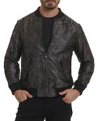 Ausable Paisley Silk Bomber Jacket