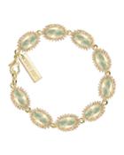 Kendra Scott Jana Iridescent Station Bracelet, Translucent, Women's, Size: