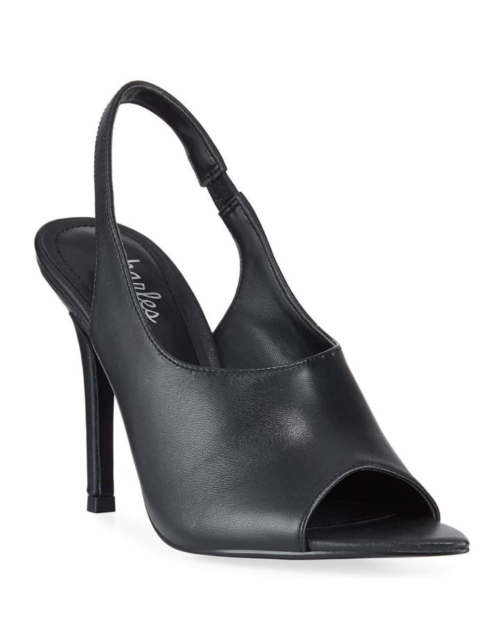 Trapp Leather Slingback Pumps