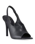 Trapp Leather Slingback Pumps