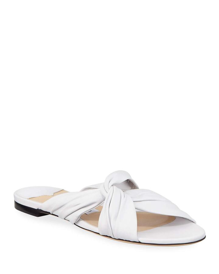 Lela Flat Napa Leather