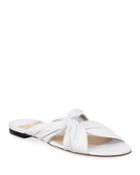 Lela Flat Napa Leather