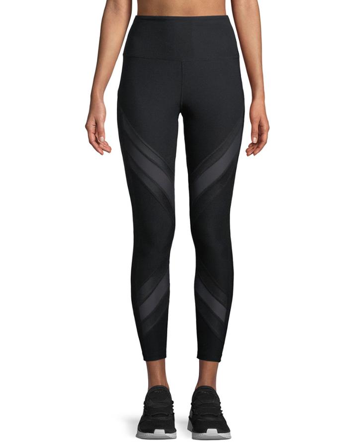 Lux Ankle Stripe-paneled