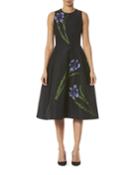 Embroidered Cocktail Dress