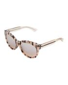 Cat-eye Optyl&reg; Sunglasses, Pink