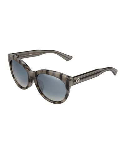 Cat-eye Optyl&reg; Sunglasses, Gray
