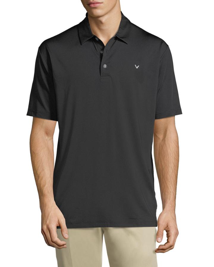 Stretch-knit Polo