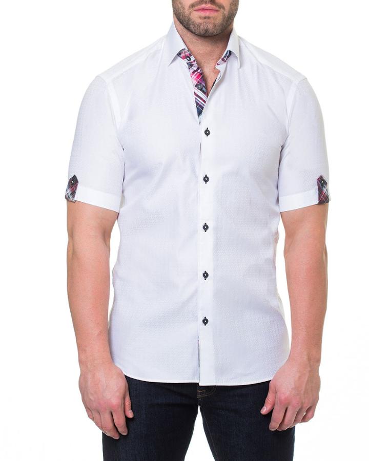 Men's Shaped-fit Fresh Block Short-sleeve