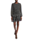 Elaina Balloon-sleeve Ruffle