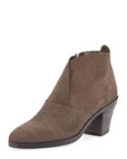 Murphy Textured Nubuck Booties