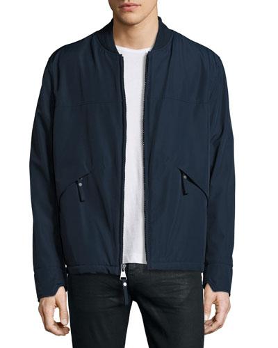 Dalton Water-resistant Bomber Jacket, Ink