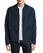 Dalton Water-resistant Bomber Jacket, Ink
