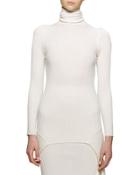 Long-sleeve Ribbed Turtleneck