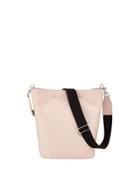 Rhys Leather Bucket Bag, Blush