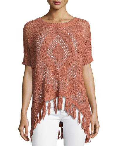 Fringed Tape-yarn