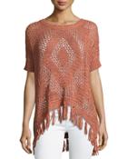 Fringed Tape-yarn
