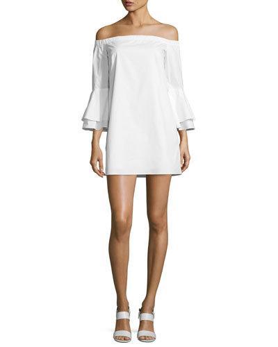 Arabelle Off-the-shoulder Bell-sleeve