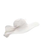 Capelina Sisal Hat W/ Orbit Brim