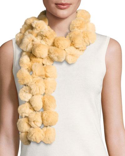 Rabbit Fur Pompom