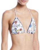 Meadow Folly Triangle Bikini Top