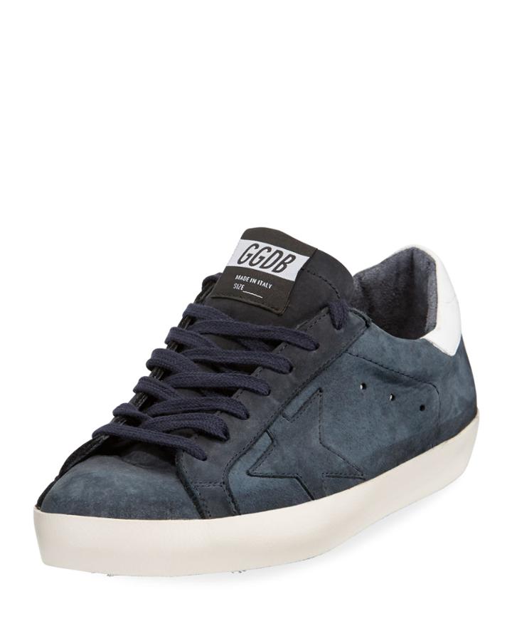 Men's Superstar Bicolor Leather Low-top